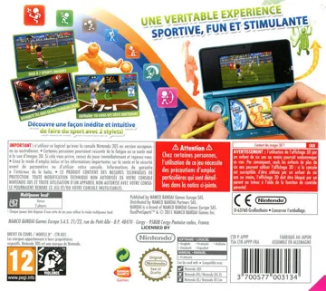 DualPenSports ( Europe) (En,Fr,Ge,It,Es) box cover back